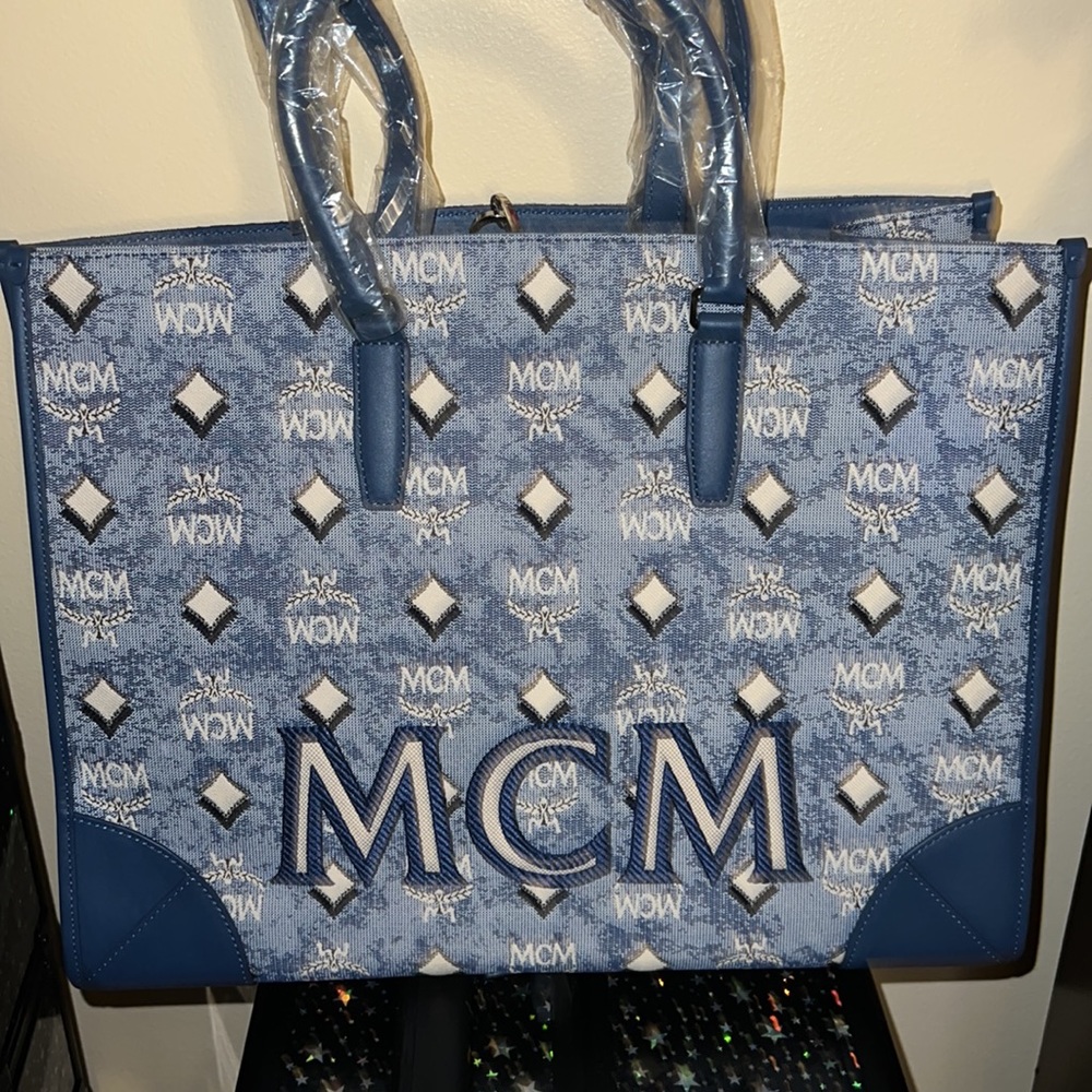 MCM Monogram Tote